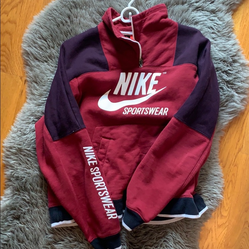 Red Nike Sweatshirt